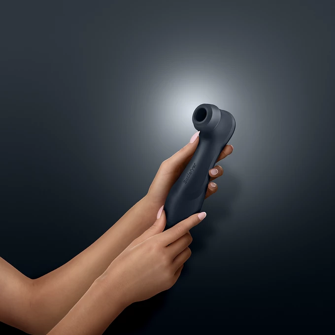 Satisfyer Pro 2 Generation 3 - ultrazvukový vibrátor na klitoris + vibrácie + mobilná aplikácia, čierny