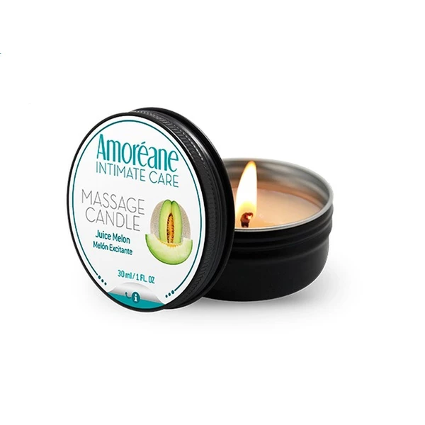 Amoreane Massage Candle Juicy Melon (30Ml) - Świeca do masażu