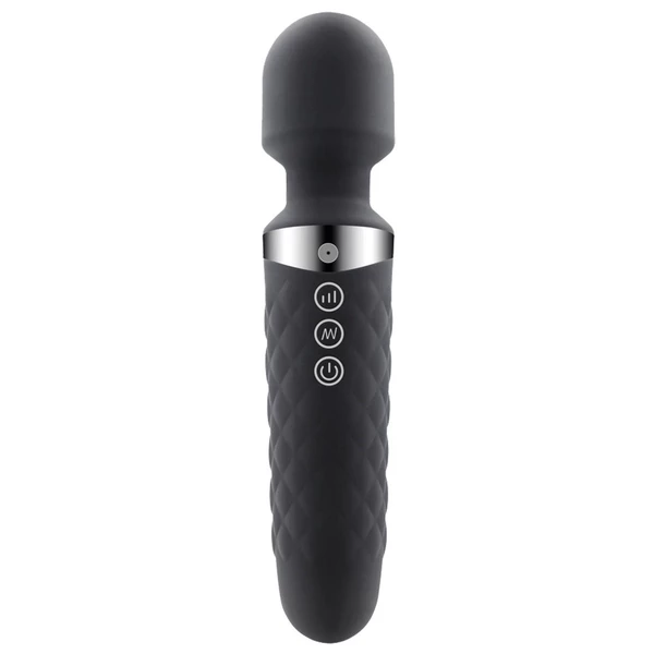 Alive Be Wanded Black - Wibrator wand, Czarny
