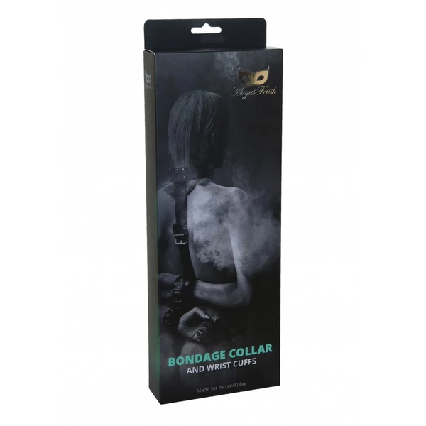 ARGUS Bondage Collar And Wrist Cuffs - System do krępowania