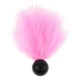 ARGUS Tickler With Ball Pink - Pierko na šteklenie, ružové