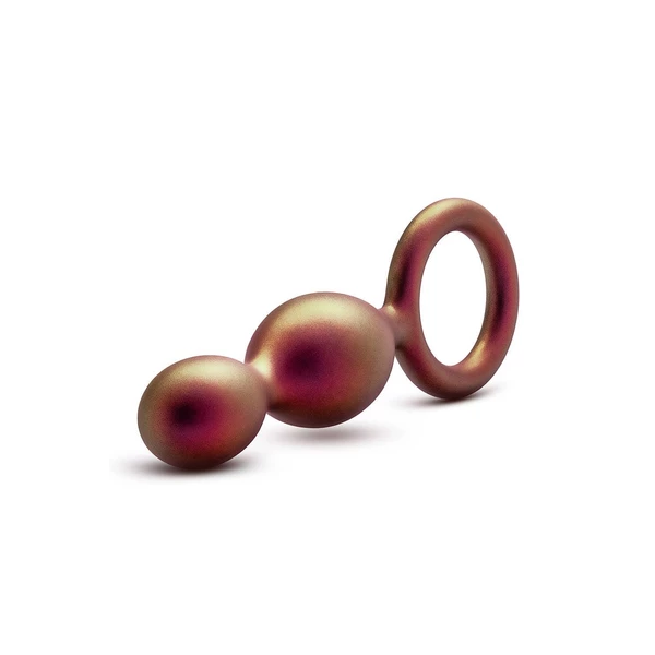 Anal Adventures Matrix Duo Loop Plug Copper - Koraliki analne