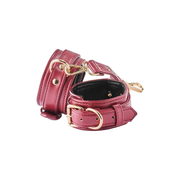 Blaze Elite Handcuff Red - Kajdanki, Czerwony