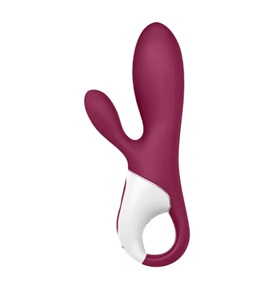 Satisfyer hot bunny connect app - Wibrator króliczek z opcją podgrzewania