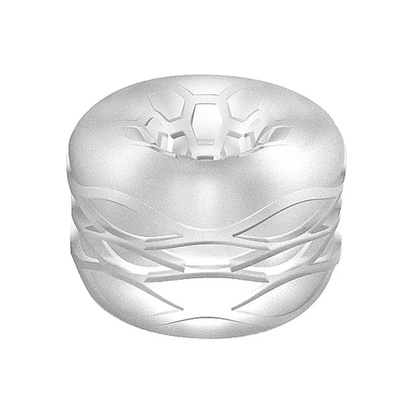 Sono n0. 93 - reversible masturbator and bumper - transparent - Masturbator klasyczny