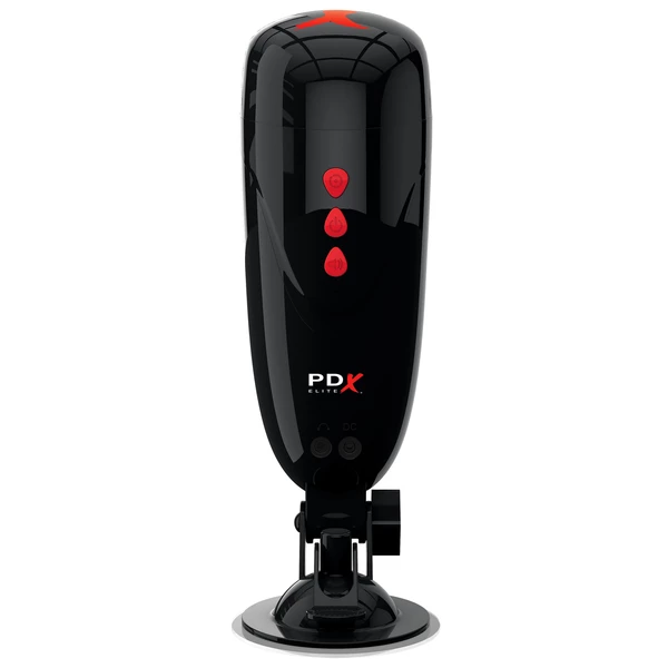 PDX Elite dirty talk starter stroker - Masturbator wibrujący z dźwiękami