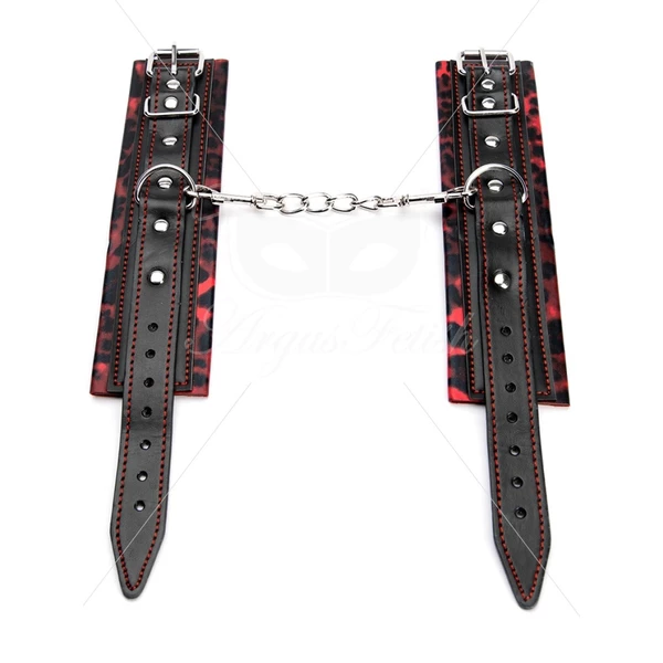 ARGUS Leopard Wrist Cuffs - Kajdanki na ręce