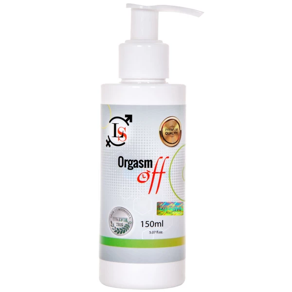 Love Stim orgasm off żel 150 ml - Żel wydłużający stosunek