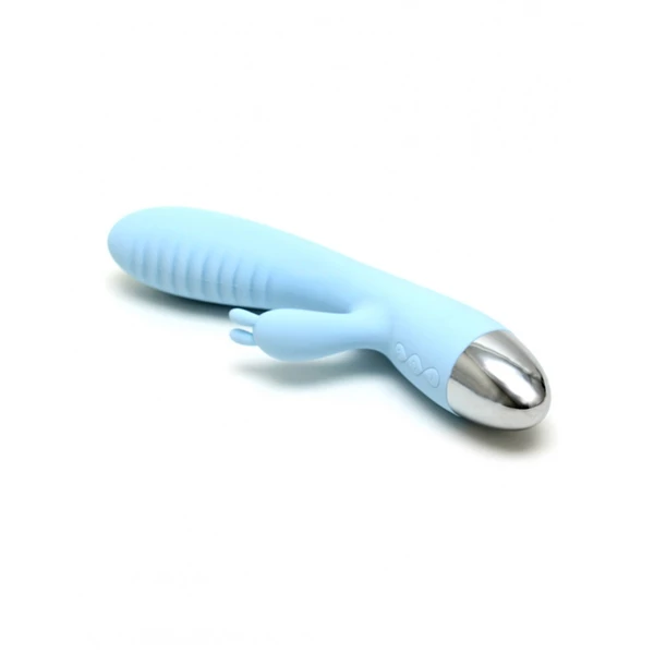 Leten vibratore rabbit leten faye 2 turquoise - Wibrator króliczek