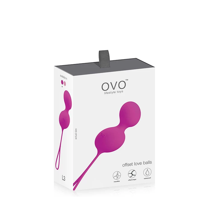 OVO Ovo L3 Love Ball Fuchsia - Kulki gejszy