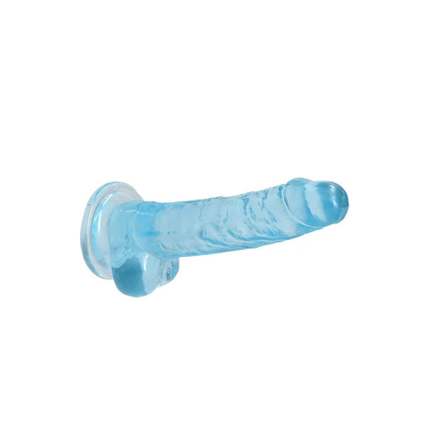 RealRock Realistic Dildo With Balls 7'/ 19 Cm - Dildo klasyczne na przyssawce