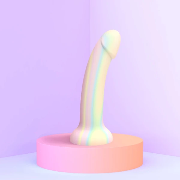 Love to Love Dildolls Fantasia - Klasické dildo svietiace v tme