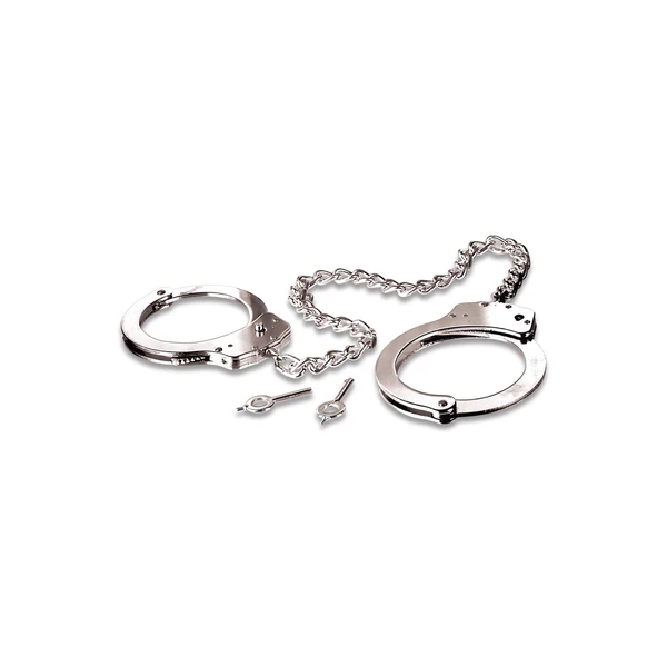 Pipedream Metal Leg Cuffs Metal - Kajdanki metalowe