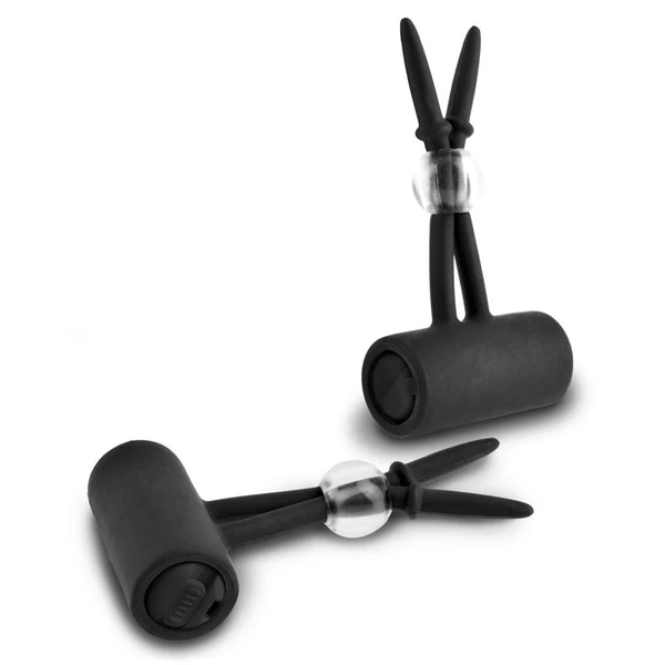 Fetish Fantasy Series Vibrating Silicone Nippl - Wibrujący zacisk na sutki