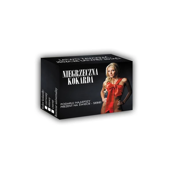 PropaGanda Prezentyna Niegrzeczna Kokarda Różowa