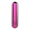 Indeep Rechargeable Vibrating Bullet Indeep Magenta - Miniwibrator, Fioletowy