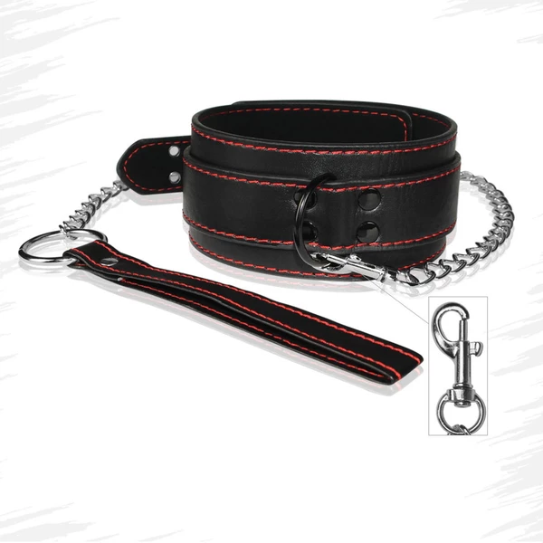 Lovetoy Bondage Fetish Pleasure Collar - Obroża ze smyczą