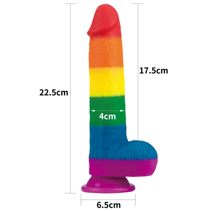 Lovetoy 9' Prider Dildo - Dildo klasyczne na przyssawce