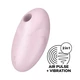 Satisfyer Vulva Lover 3 Pink - Sonický vibrátor na klitoris s vibráciami, ružový