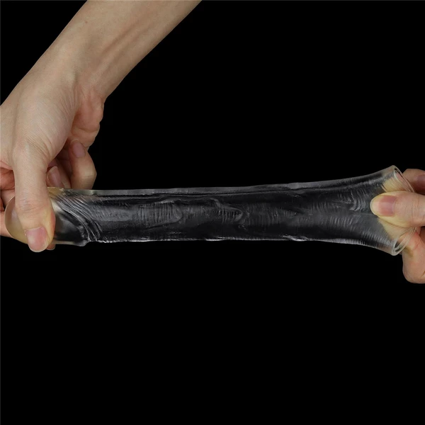 Lovetoy Flawless Clear Penis Sleeve Add 1' - Nakładka na penisa