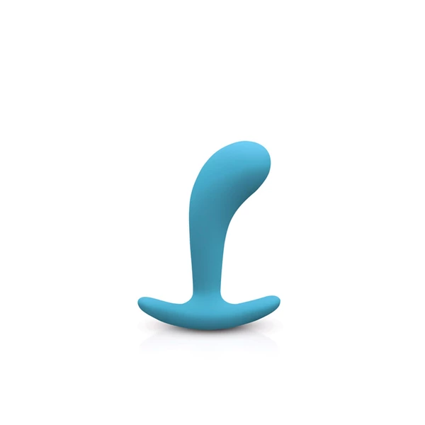 NS Novelties Firefly Contour Plug Medium Blue - Korek analny świecący w ciemności