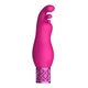 Royal Gems Exquisite Rechargeable Silicone Bullet Pink - Bodový vibrátor, ružový