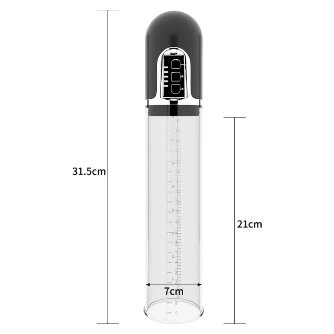 Lovetoy Maximizer Worx Vx5 Rechargeable Pump Mouth - Pompka do penisa automatyczna