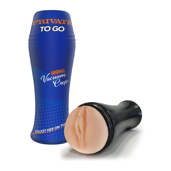 PRIVATE Original Vacuum Cup To Go Light Skin Tone - Masturbator klasyczny