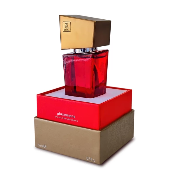 Hot Shiatsu Pheromon Fragrance Woman Red 15 Ml - Perfumy z feromonami damskie