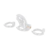 Malesation Chastity Cage Clear - Pas cnoty, Przezroczysty