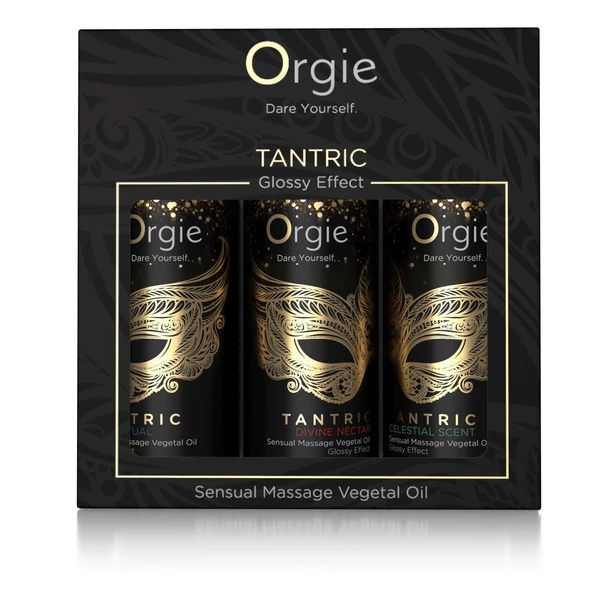 Orgie Tantric Mini Size Collection 3 X 30 Ml Set - Zestaw tantrycznych olejków do masażu