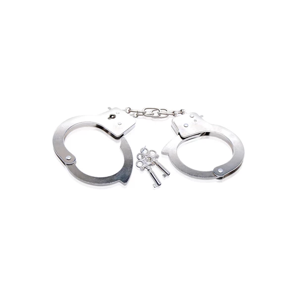 Pipedream Beginners Metal Cuffs Black - Kajdanki metalowe