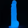 Lovetoy 8.5' Lumino Play Dildo - Dildo klasyczne na przyssawce świecące w ciemności