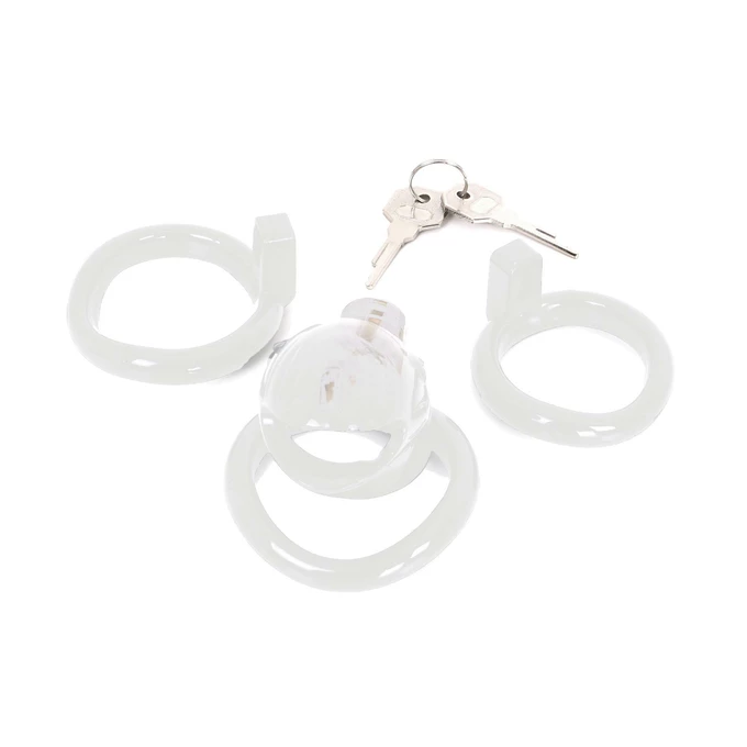 Malesation Chastity Cage Clear - Pas cnoty, Przezroczysty