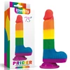 Lovetoy 7.5' Prider Dildo - Dildo klasyczne na przyssawce