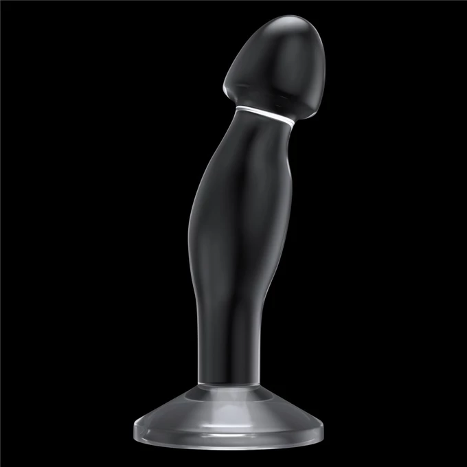 Lovetoy Flawess clear prostate plug - Klasický masážny prístroj na prostatu