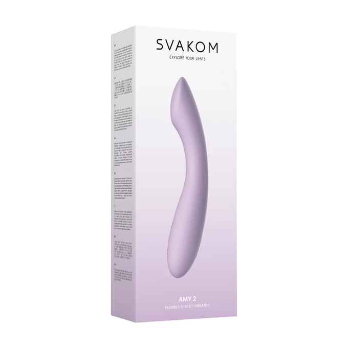 Svakom Amy 2 - Vibrátor na bod G, fialový