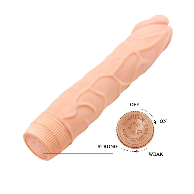 Baile Barbara 8,8&quot; - vibračné dildo