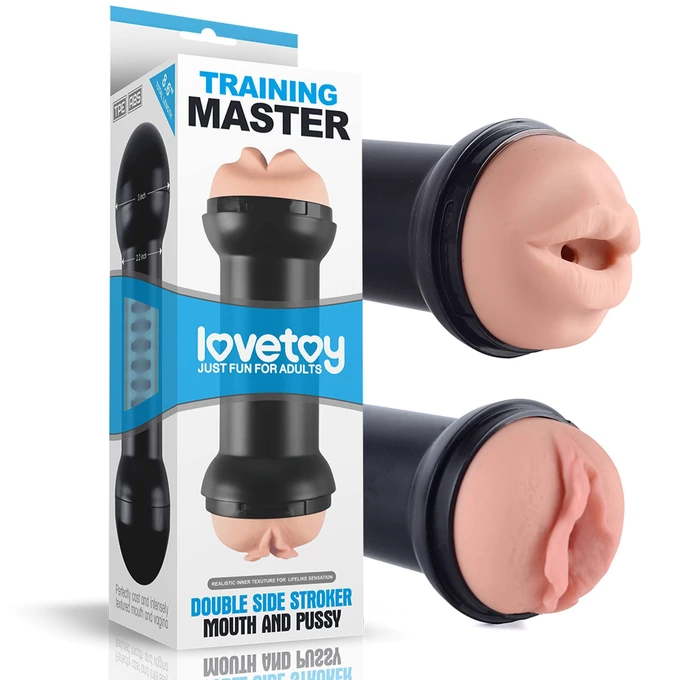 Lovetoy Double Side Stroker - Podwójny masturbator