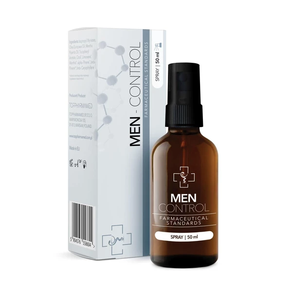 TOPPHARMAMED Men Control Spray 50 Ml - Spray wydłużający stosunek