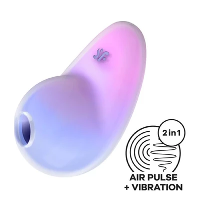 Satisfyer Pixie Dust, Pink - Violet - Vibrátor na klitoris, ružovo-fialový