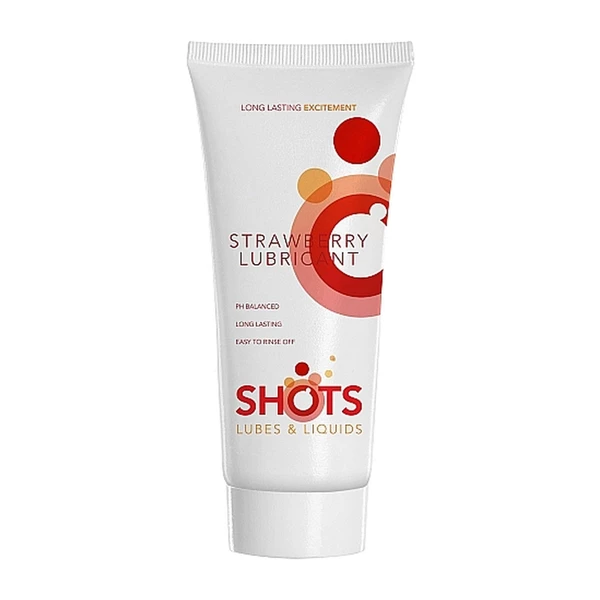 ShotsToys Strawberry Lubricant 100 Ml - Lubrykant smakowy