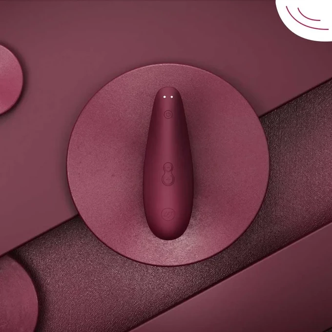 Womanizer Classic 2 Bordeaux - Bezkontaktný masážny prístroj na klitoris, bordový