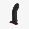 Fun Factory The Boss - Dildo 18 cm, čierna a červená s prísavkou