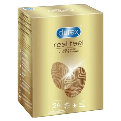 Durex Real Feel 24 szt - Prezerwatywy Nielateksowe