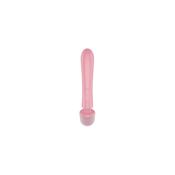 Satisfyer Triple Lover - Trojitý vibrátor, králiček + hůlka, ružový