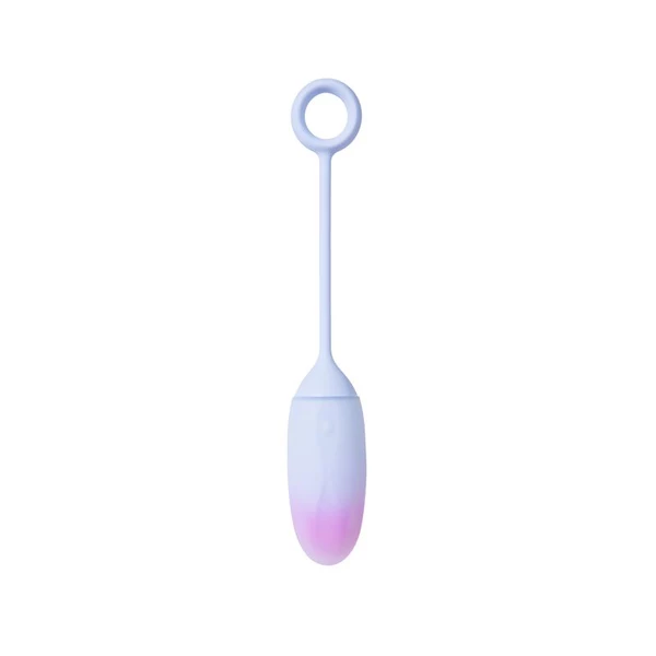IntoYou Double Layer Egg - Vibrujúce vajíčko, ovládané aplikáciou, lila-mätový