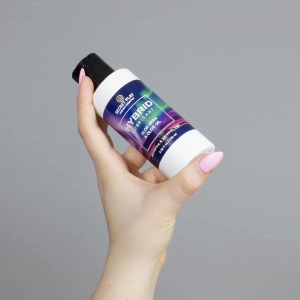 Secret Play Hybrid Lubricant Aloe Vera Organic Cosmetics 100 Ml - Lubrykant z aloesem