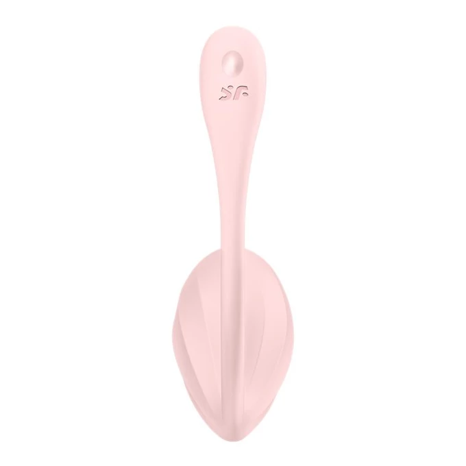 Sada Satisfyer Ribbed Petal - Vibračné vajíčko + lubrikant + dezinfekčný sprej