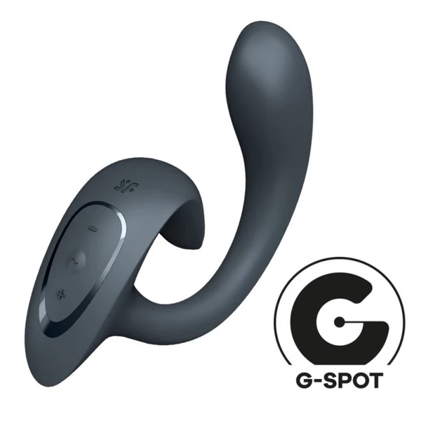 Satisfyer G for Goddess - Vibrátor králiček, tmavošedý